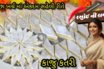 Kaju Katli Recipe