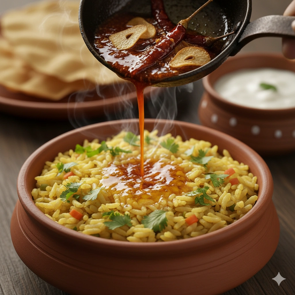 લસણનો વઘાર