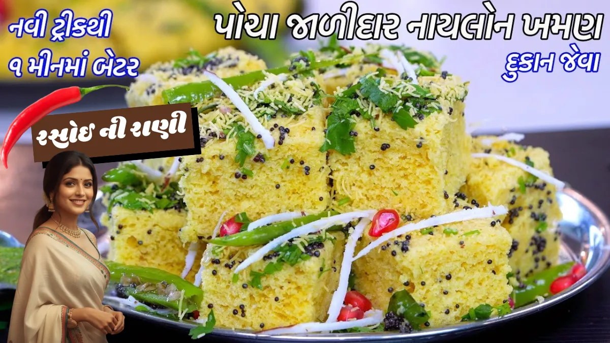 Khaman Dhokla Recipe