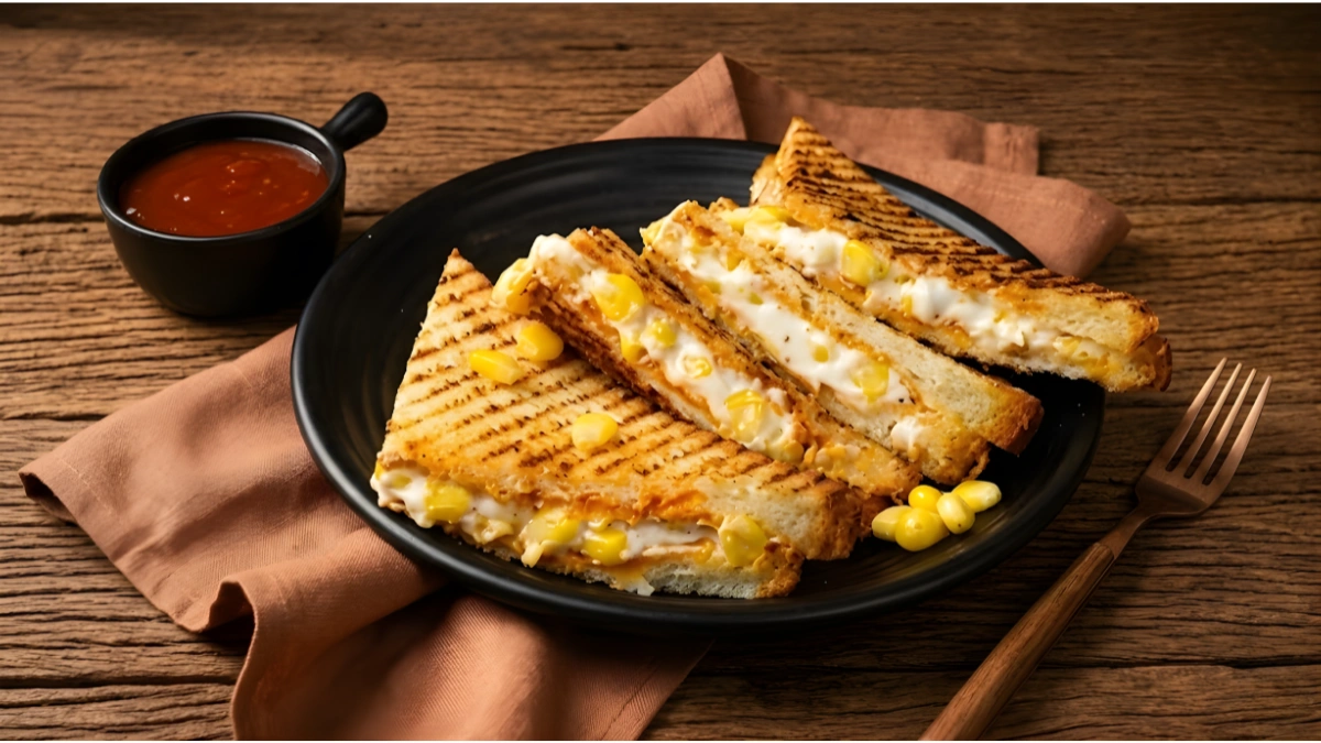 Cheese Corn Sandwich